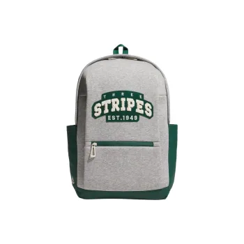 Adidas Cotton With Recycled Polyester Backpack Regular Unisex Medium Heather Gray