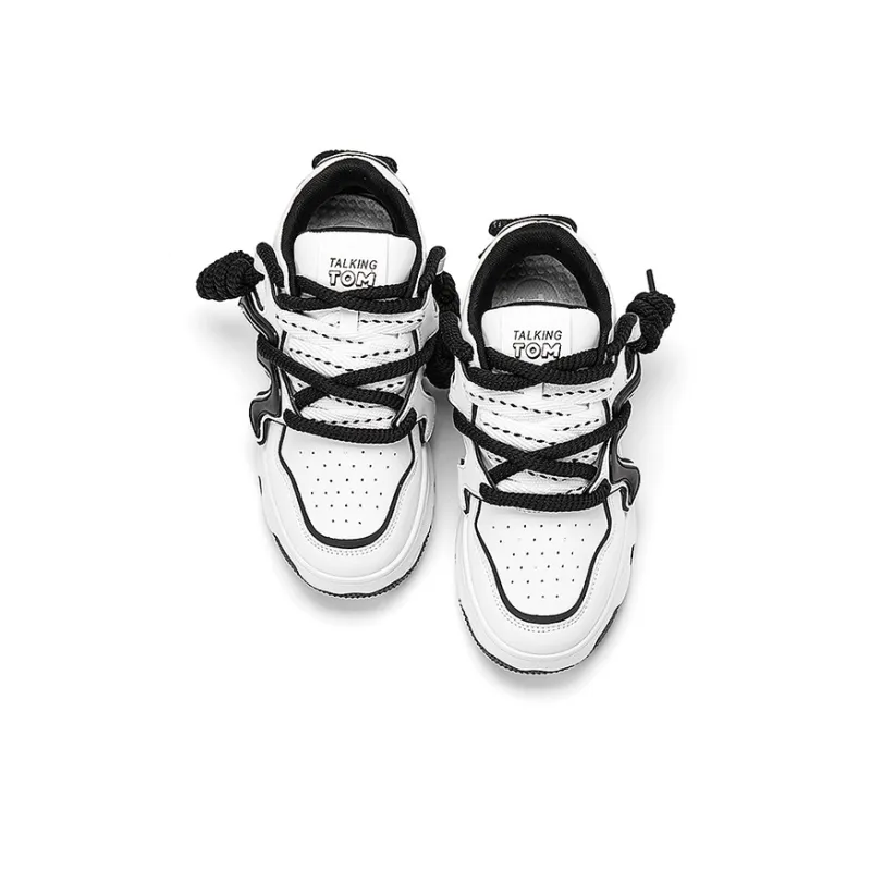 TALKING TOM Slip Resistant Cushioning Wear Resistant Breathable Low Top Skateboard Shoes Unisex-9