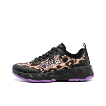 VERSACE JEANS Versace Slip Resistant Low Top Sports Casual Shoes Women's Black