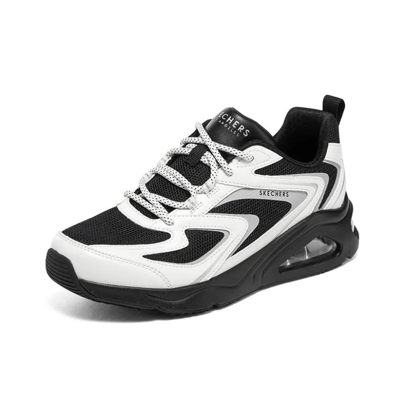 Skechers Tres Air 'Street Fl Air Black White' Women's-2