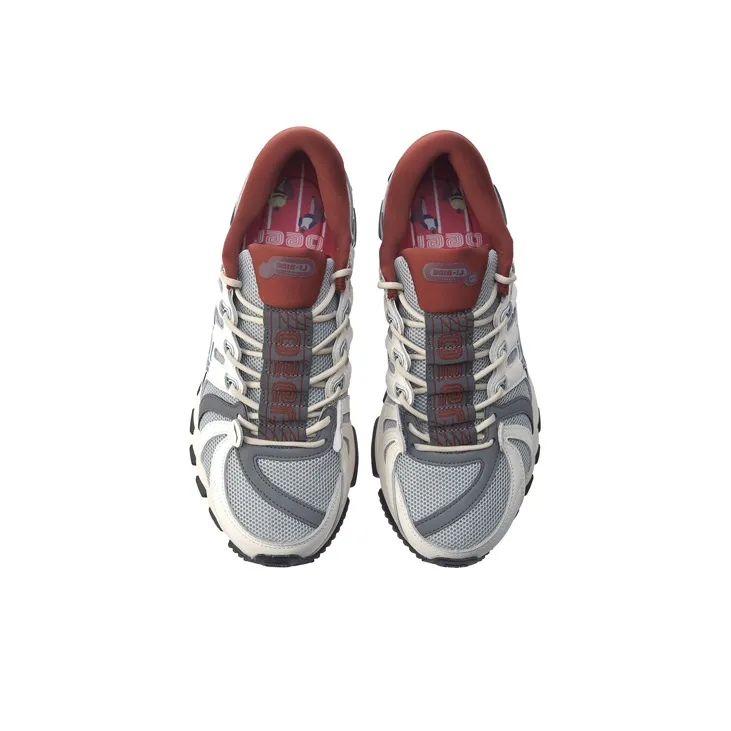 LiNing Furious Rider ACE Non-slip Lightweight Low-Top Running Shoes Women's Gray White-3