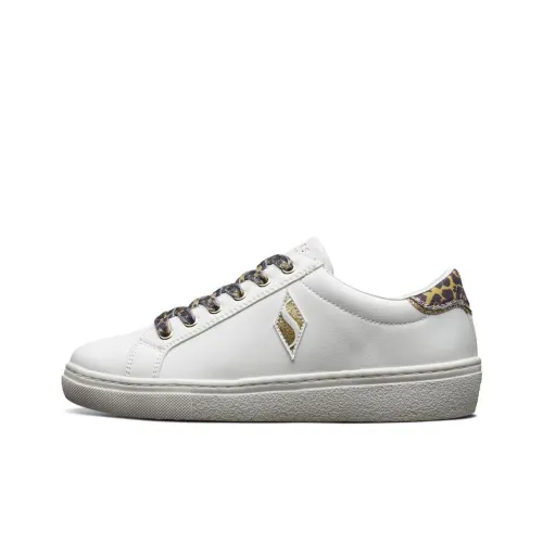 Skechers Goldie Lightweight Anti-Slip Low-Top Skateboard Shoes Women's White
