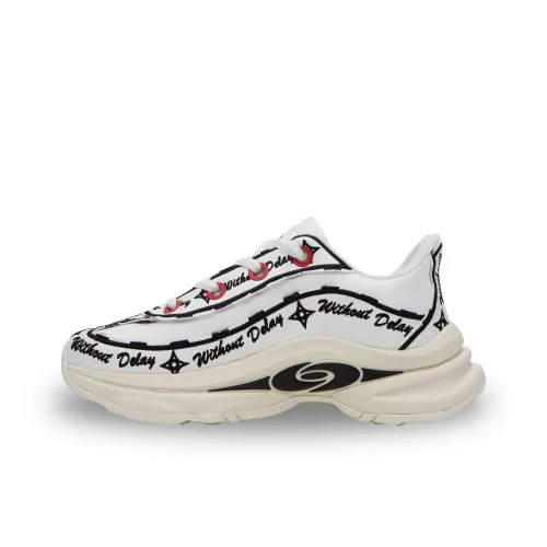 WO DELAY Low Top Chunky Sneakers Unisex