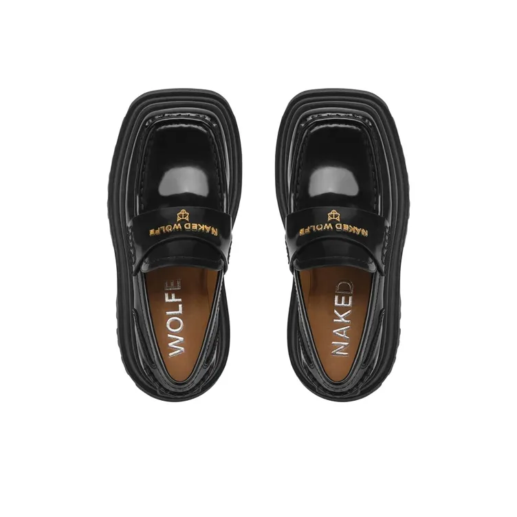 Naked Wolfe Delusion Platform Shoes Women's Black-2