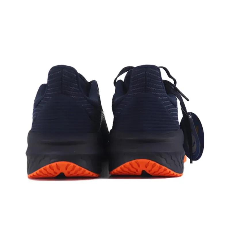 361° Cushioning Anti Slip And Wear Resistant Low Top Running Shoes Men's Blue Orange-4