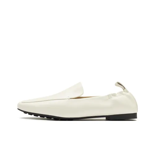 Staccato Loafers Women's Cream White/Coffee Brown