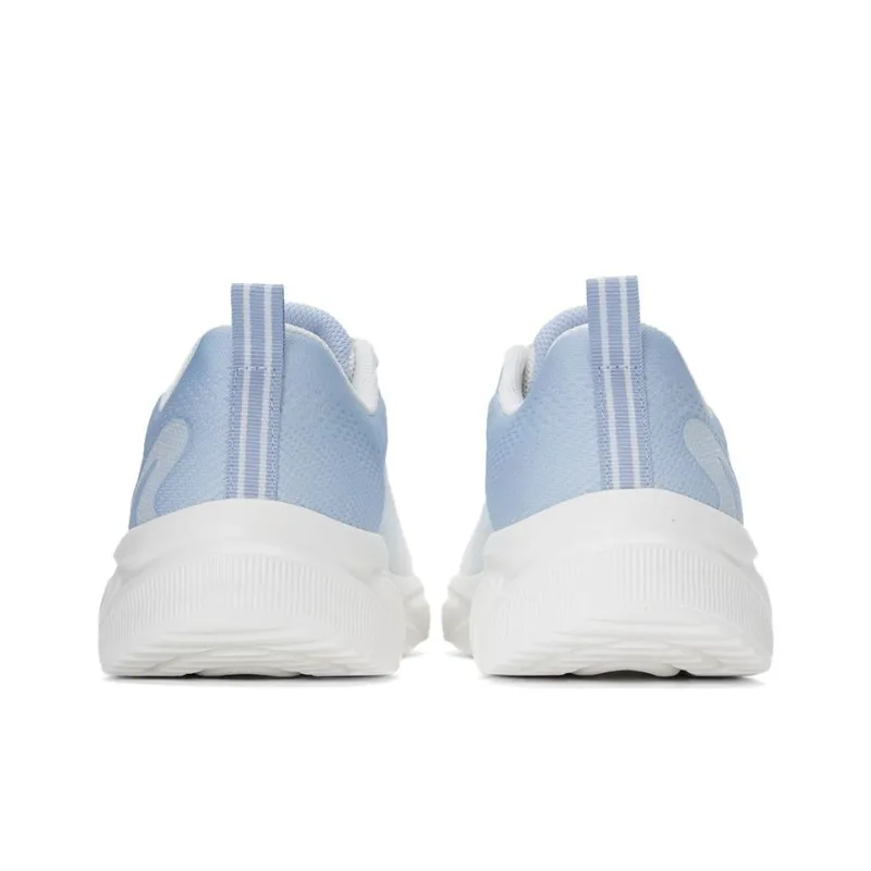 XTEP Feather Fashion Anti Slip Wear Resistant Low Top Running Shoes Men's White Blue-3
