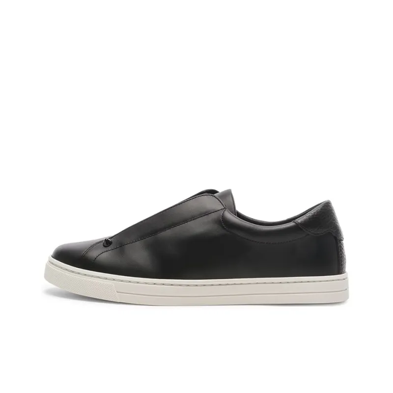 FENDI Stylish Skateboarding Shoes Women's Black-0