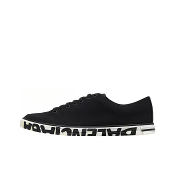 Balenciaga Logo Sole Canvas Lace Up 'Sneakers'