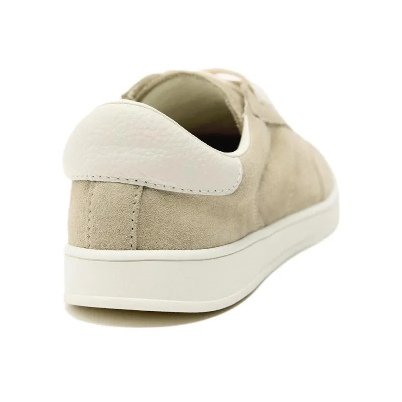 ZARA Low-Top Skateboard Shoes Women's Brown-3