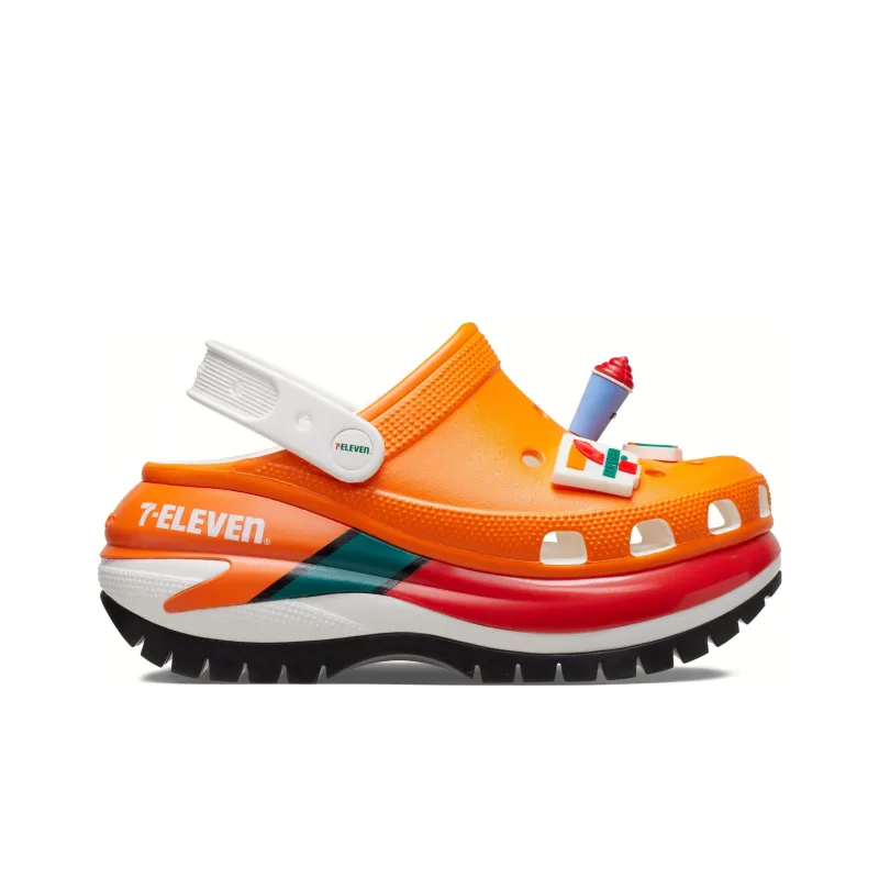 Crocs Mega Crush Clog 7 Eleven Orange-1