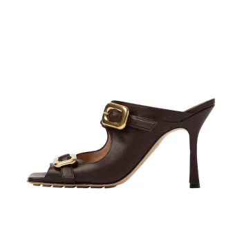 Bottega Veneta Strapped Buckle Heel Sandals Women's