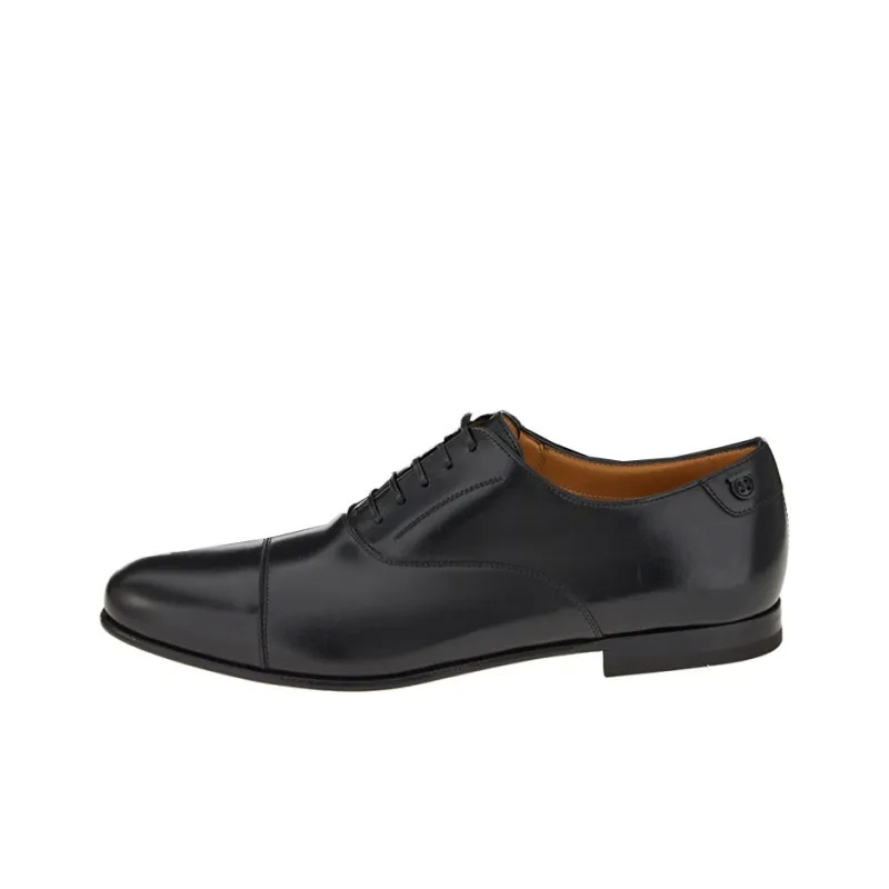 FERRAGAMO Gillo Dress Shoes Men's Black-0
