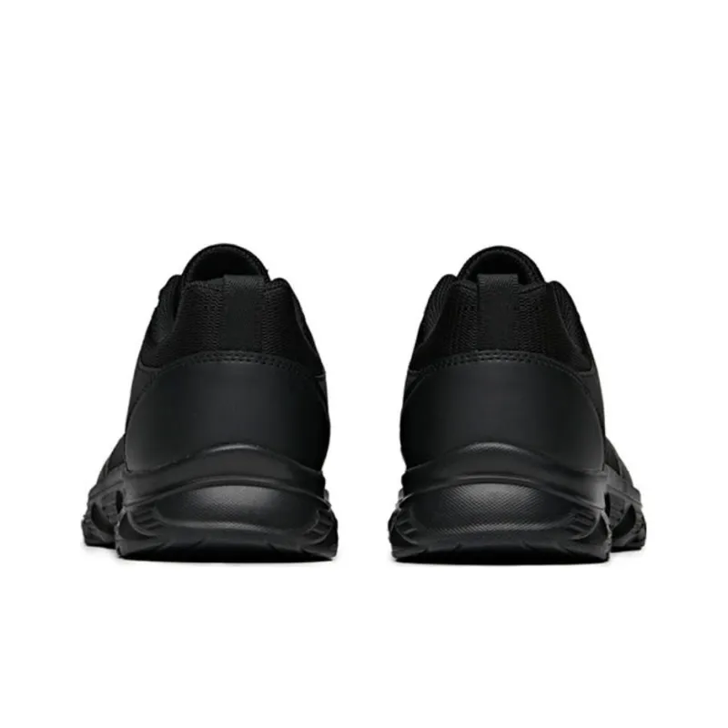 Anta Slip Resistant, Abrasion Resistant, Breathable Low Top Casual Running Shoes Men's Black-3