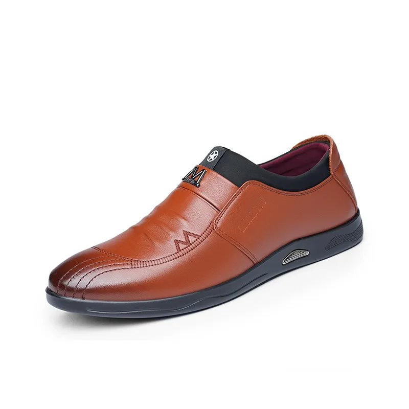 LAORENTOU Men's Casual Shoes Men Low Top Black-2