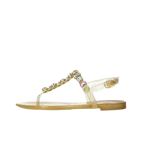 Stuart Weitzman/SW Jaide Strap Sandals Women's Gold