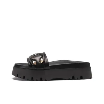 Jimmy Choo Odor Resistant Slide Slippers Women's Black