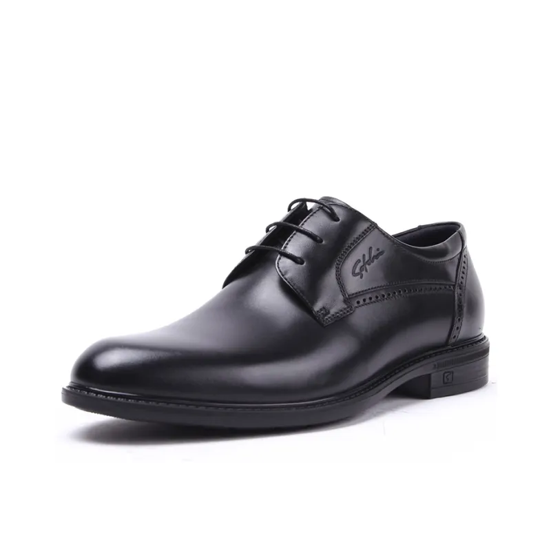 Satchi Dress Shoes Men Low Top Black-2