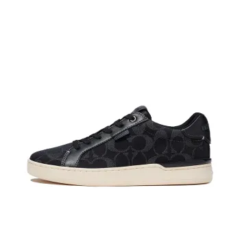 COACH Stylish Skateboarding Shoes Women's Black