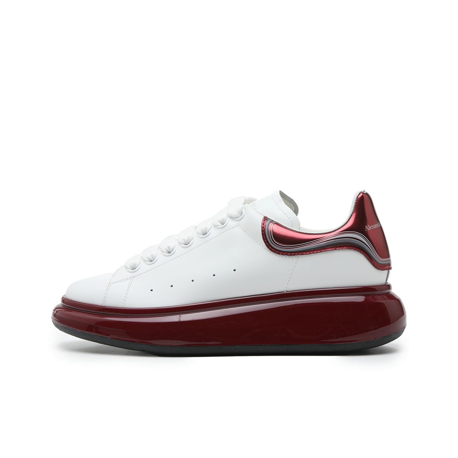 Alexander Mcqueen Burgundy Sneakers on Sale & Authentic - POIZON