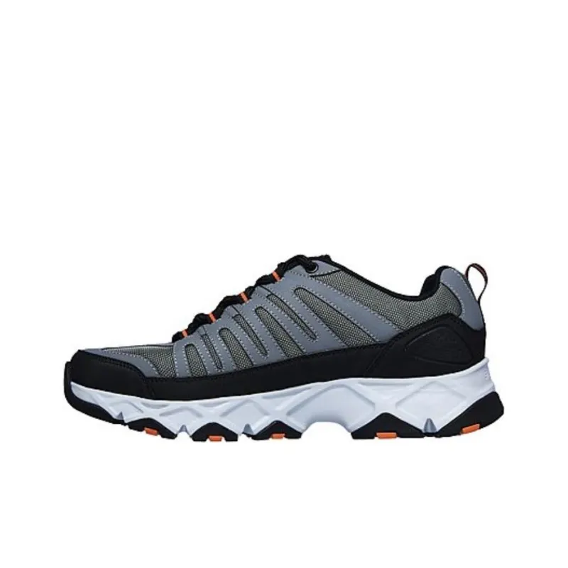 Skechers Crossbar Stilholt Cushioning Anti Slip And Wear Resistant Low Top Casual Shoes Men's Black-0