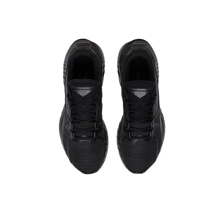 LiNing Low Top Sports Casual Shoes Men's Black-3