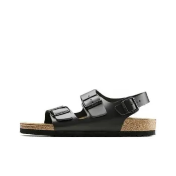 Birkenstock Milano Beach Sandals Men's Black Regular