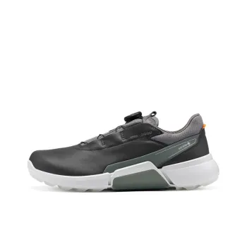 Ecco Golf Fitness H4 Collection Low Top Sports Casual Shoes Men's Magnet Gray