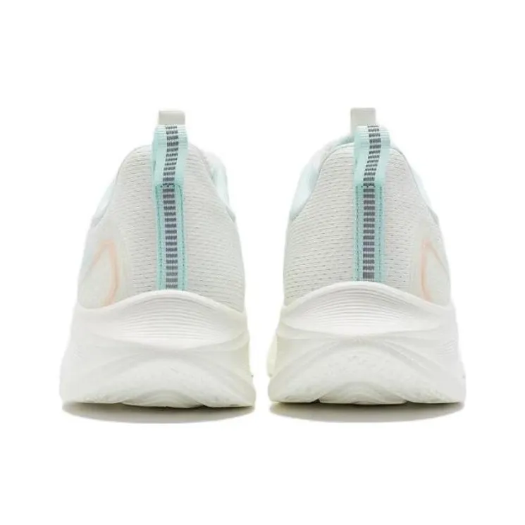 XTEP Cushioning Anti-Slip And Wear-Resistant Low-Top Running Shoes Women's White Green-5