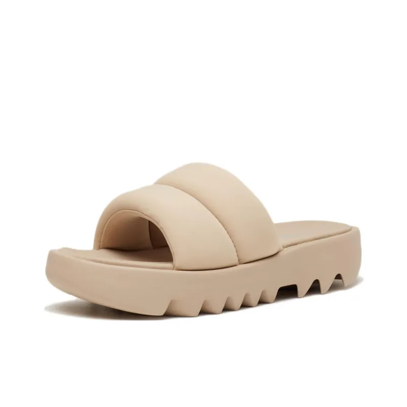 Reebok Cardi B Slide Modern Beige Women's-1