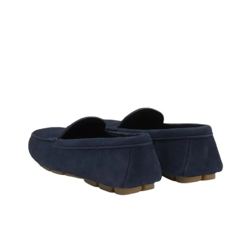 PRADA Loafers Women's Marine Blue-3