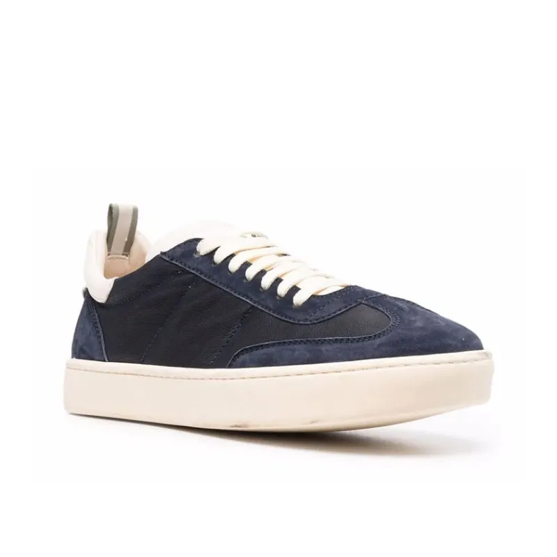 Officine Creative Low-Top Skateboard Shoes Men's Blue-2