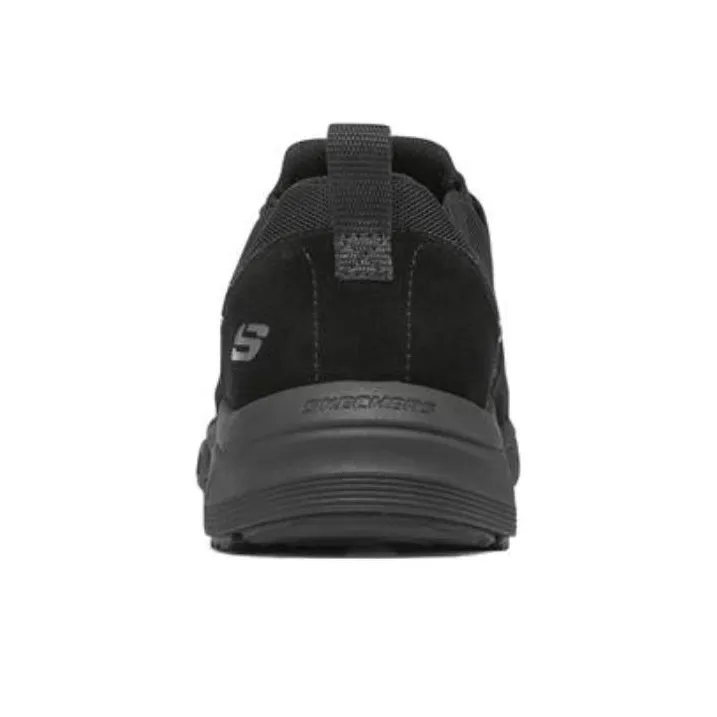 Skechers Oak Canyon Cushioning Slip Resistant And Abrasion Resistant Low Top Casual Shoes All Black-3