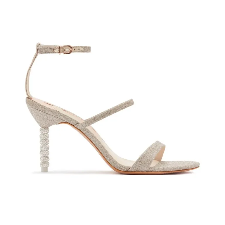 Sophia Webster Rosalind Crystal 85mm Glitter Sandals-1