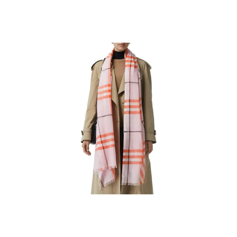 Burberry Wool Knit Scarves Women's-3