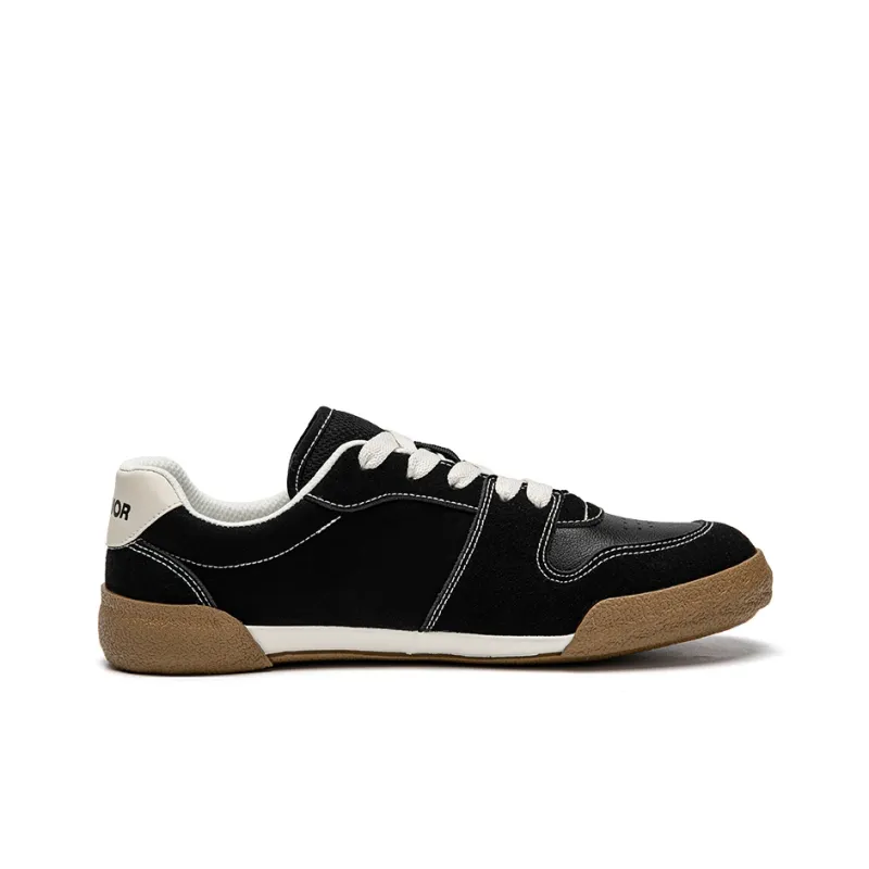 Warrior Wear resistant Lightweight Breathable And Non slip. Low Top Canvas Shoes Unisex Black-1