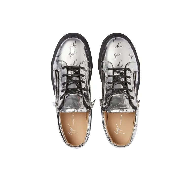 Giuseppe Zanotti Frankie Signature Logo print Sneakers-2