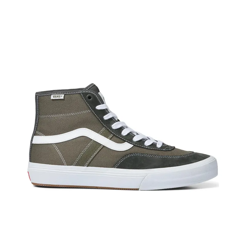 Vans Crockett High Twill 'Grape Leaf'-1