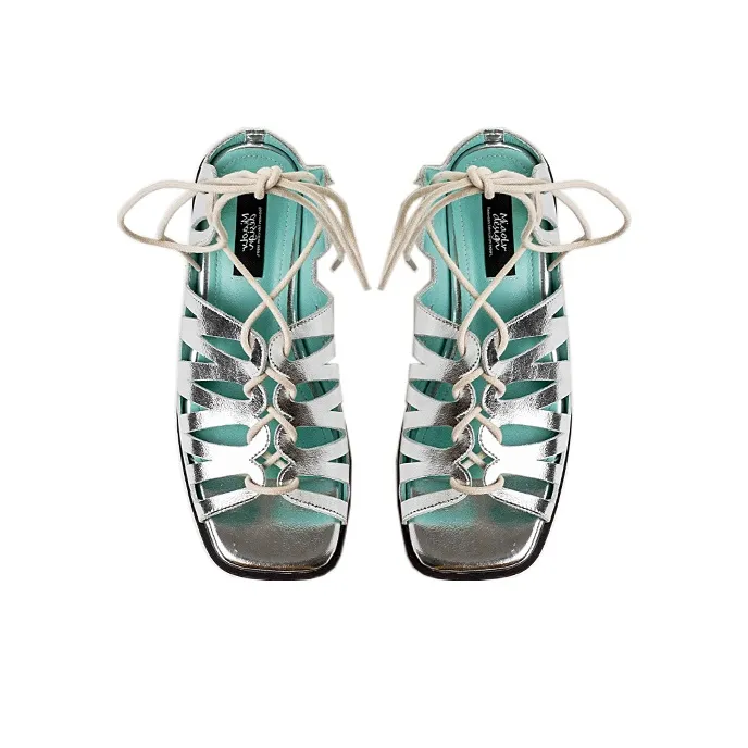 Wonderful Couple Roman Sandals 3.5cm Women's-10