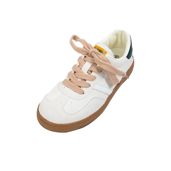 MINGKUANG Skateboard Shoes Women's Low Top Ice Cream/Cream/Grape Purple/Watermelon Red-7