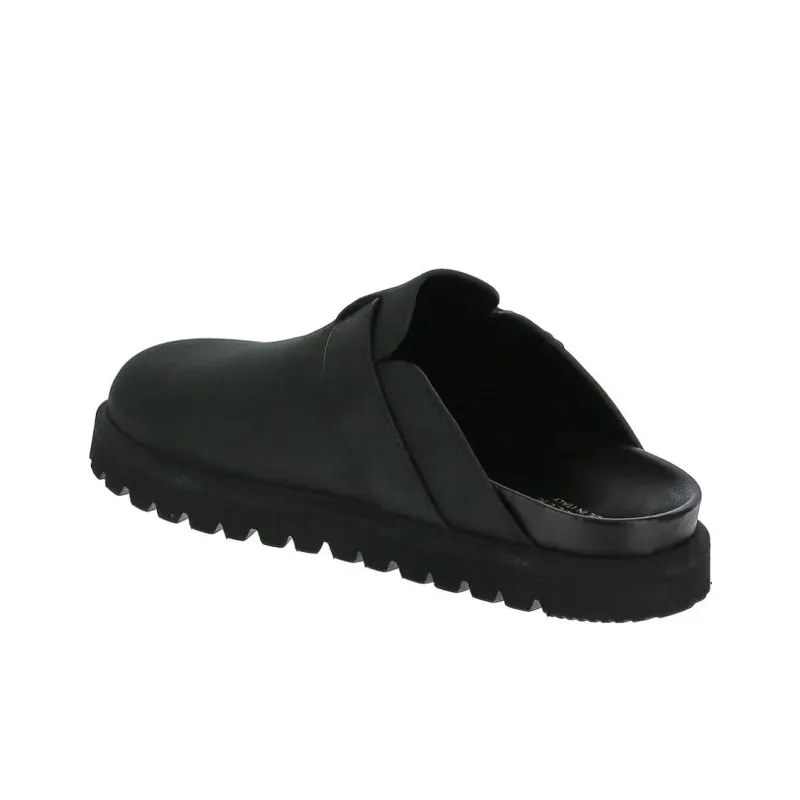 Moncler Rubber Sole Slip Resistant Closed Toe Slippers Men's Black-3