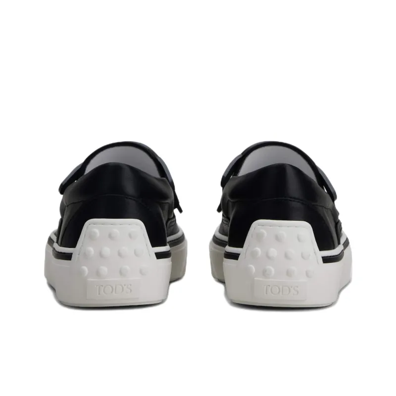 TOD'S Stylish Skateboarding Shoes Women's Black-3