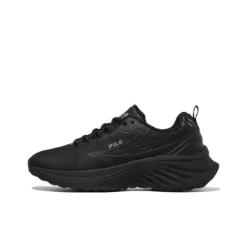 FILA Trazorus N3 Cushioned Slip Resistant Abrasion Resistant Breathable Low Top Casual Shoes Unisex Black Korean Style