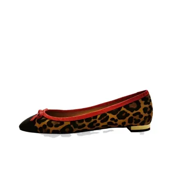 AQUAZZURA Casual Single Shoes Women's Black-brown-red