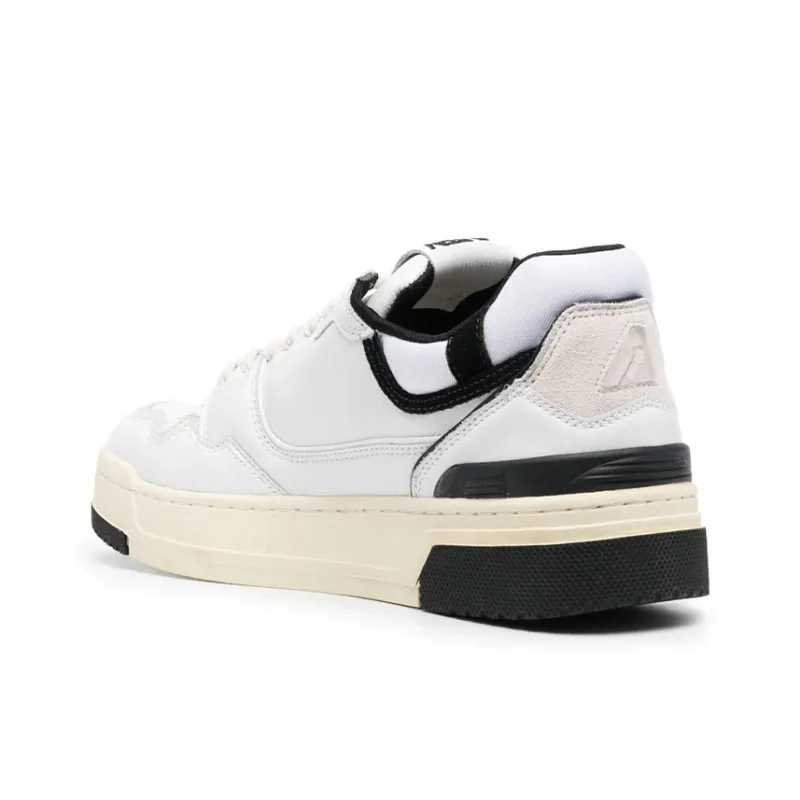 AUTRY Clc Leather Sneakers 'White Black'-2