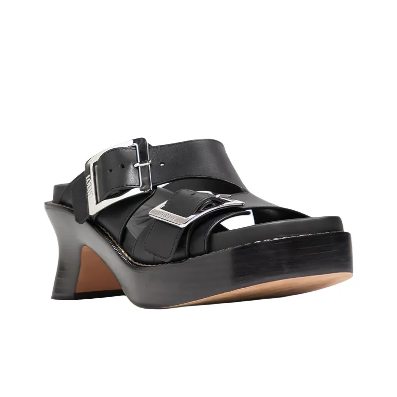 LOEWE 70mm Ease Buckle-straps Mules-2