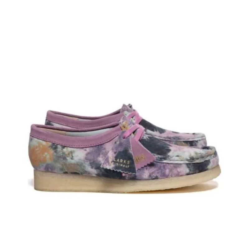 Clarks Originals Wallabee Boot Multi Tie Dye Women's-3
