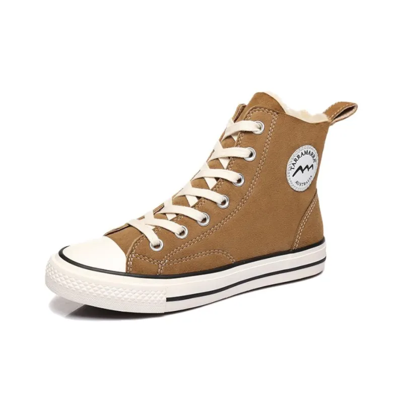 TARRAMARRA Anti-Slip Wear-Resistant High-Top Skateboard Shoes Women's-9