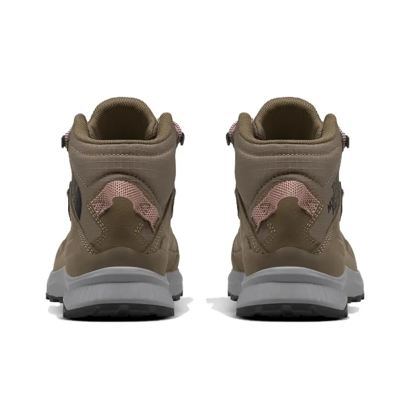 THE NORTH FACE Cragstone Leather Short Outdoor Boots Women's Brown-3