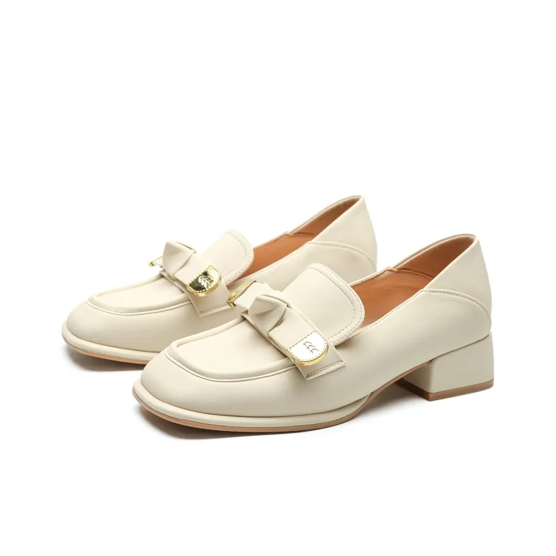 FLOSSIE Loafers Women's Black/Ecru-5
